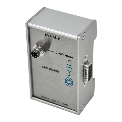 RJG Lynx IA1-M-V product manual