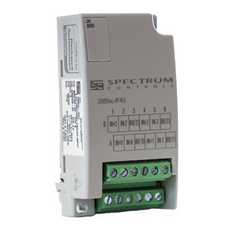 Spectrum Controls Micro800 2080sc-IF4U install guide Spectrum Controls Micro800 2080sc-IF4U install guide