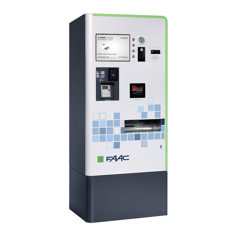 FAAC PARQUBE APS User manual