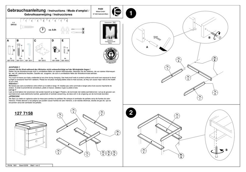 PAIDI 127 7158 instructions PAIDI 127 7158 instructions