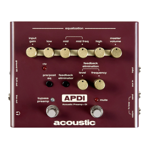 Acoustic APDI User manual