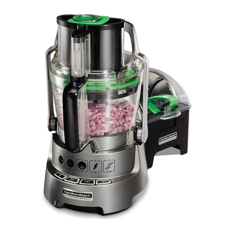 Hamilton Beach Professional 70825-SAU manual Hamilton Beach Professional 70825-SAU manual