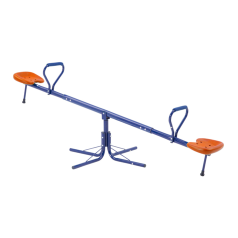 Action Sports Equipment ROTATING SEE SAW User manual
