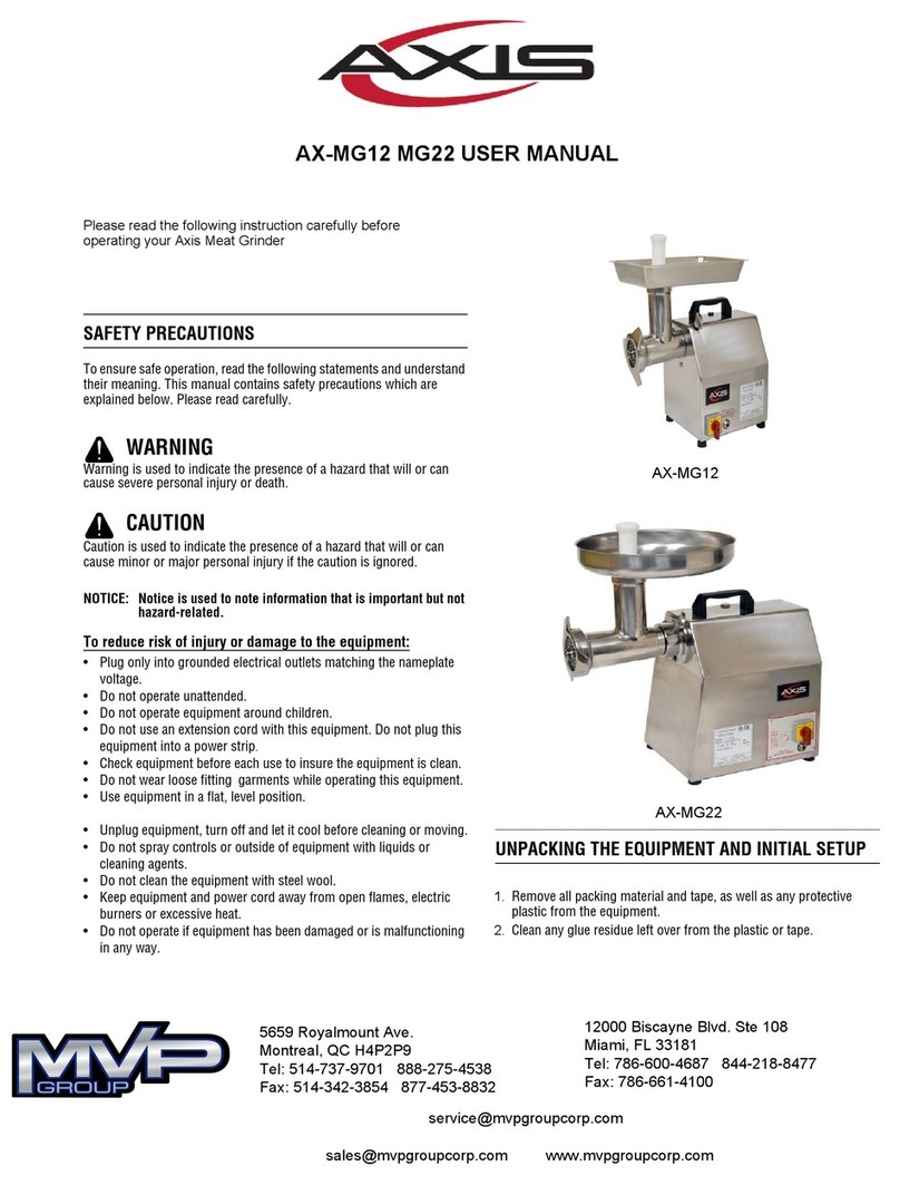 Axis AX-MG12 user manual