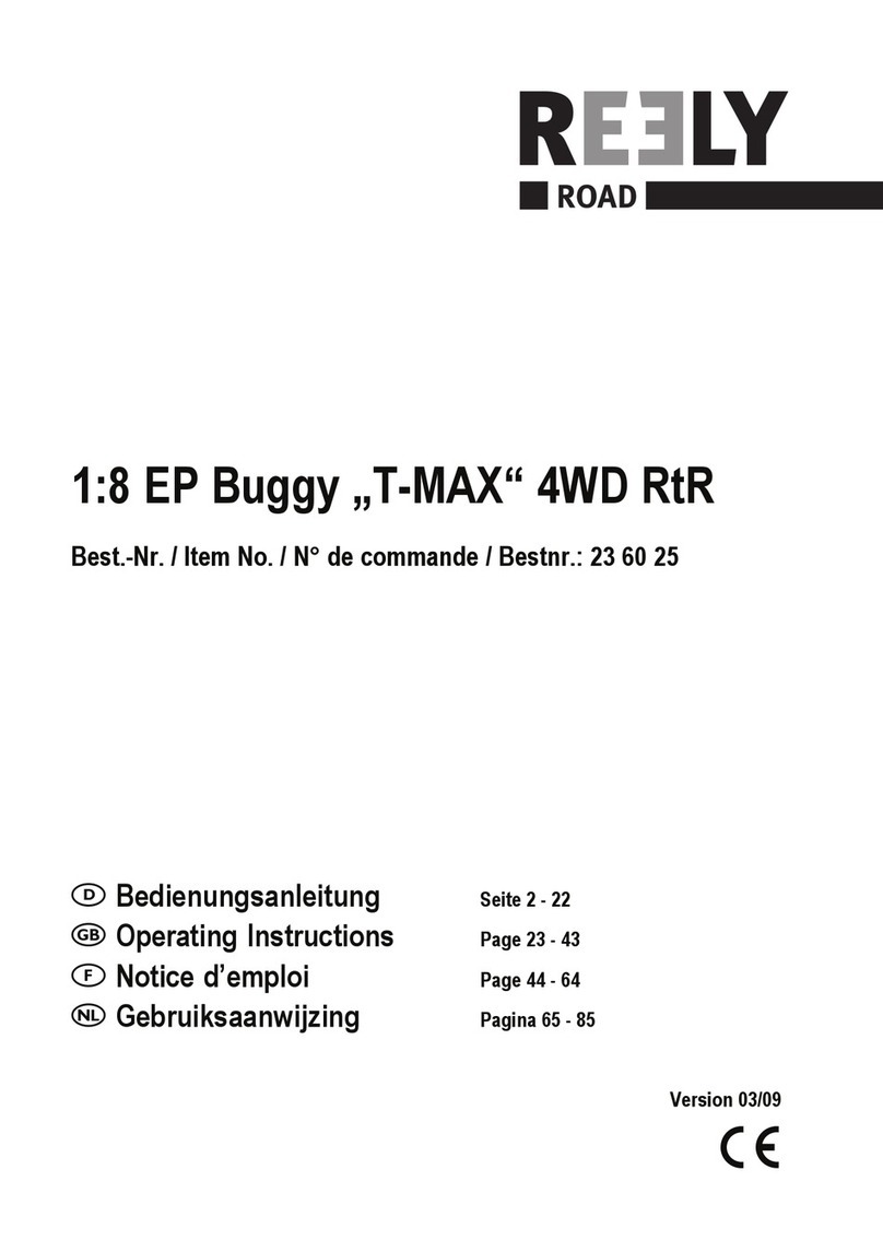 Reely ROAD T-MAX User manual