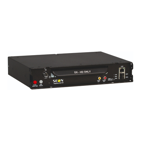 SEON DX12 Installation and operation manual