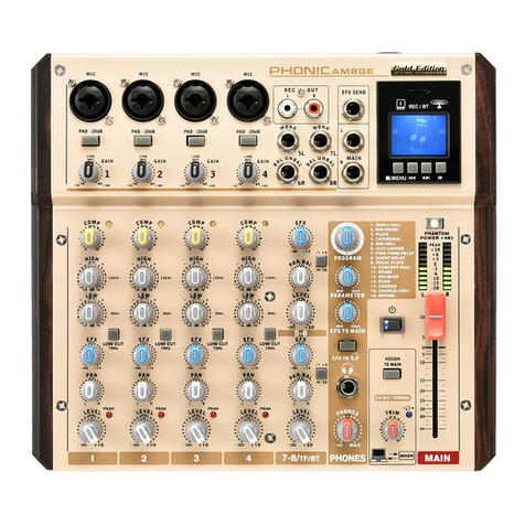 Phonic AM8GE user manual