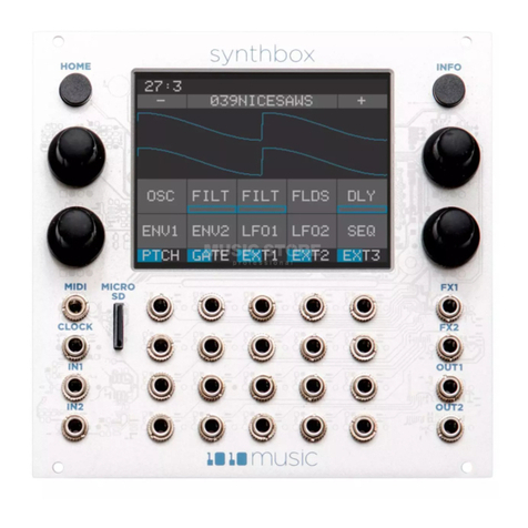 1010music Synthbox quick start guide
