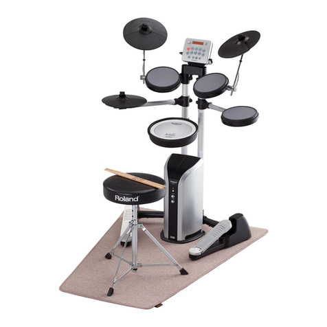 Roland TDM-3 User manual