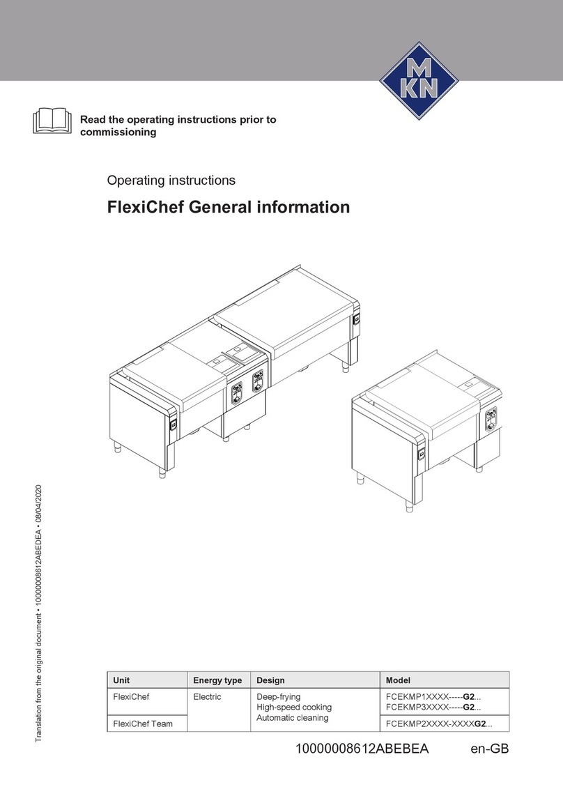 MKN FlexiChef operating instructions