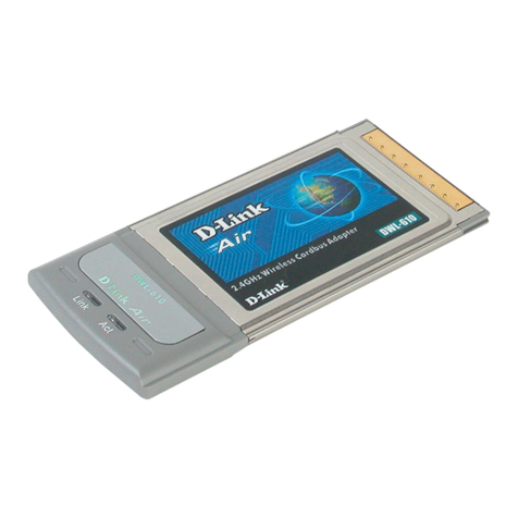 D-Link Air DWL-610 User manual