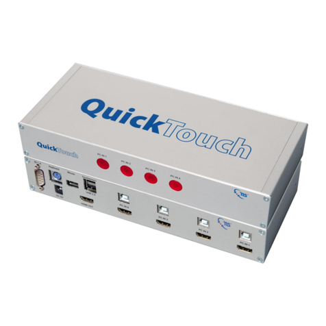 TIS electronics QuickTouch 875250 user manual