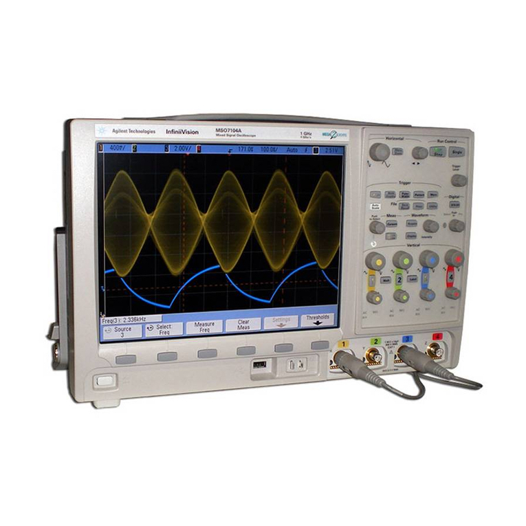 Agilent Technologies InfiniiVision 7000A Series Manual Agilent Technologies InfiniiVision 7000A Series Manual