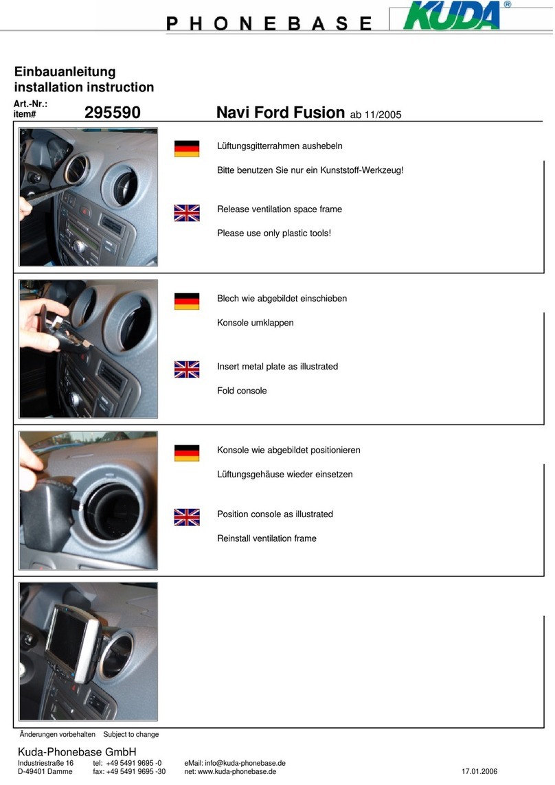 Kuda 295590 User manual