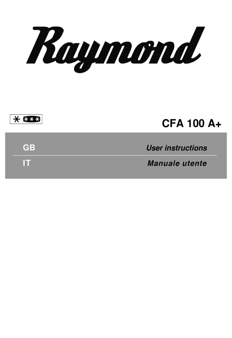 Raymond CFA 100 A+ Instructions for use