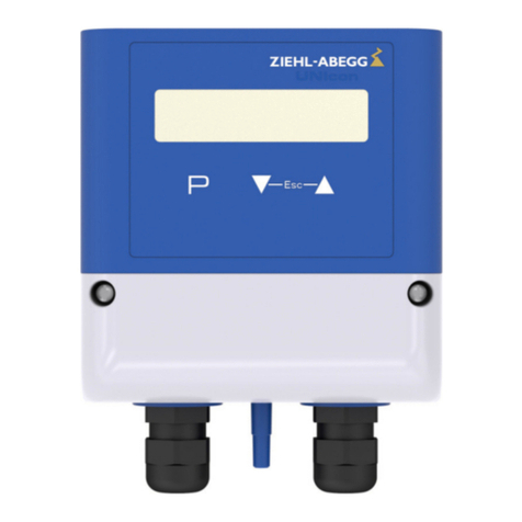 ZIEHL-ABEGG UNIcon CPG AVC Series User manual