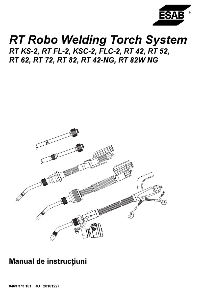 ESAB RT KS-2 User manual
