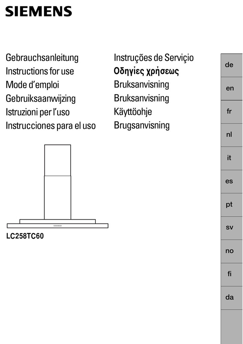Siemens LC258TC60 User manual
