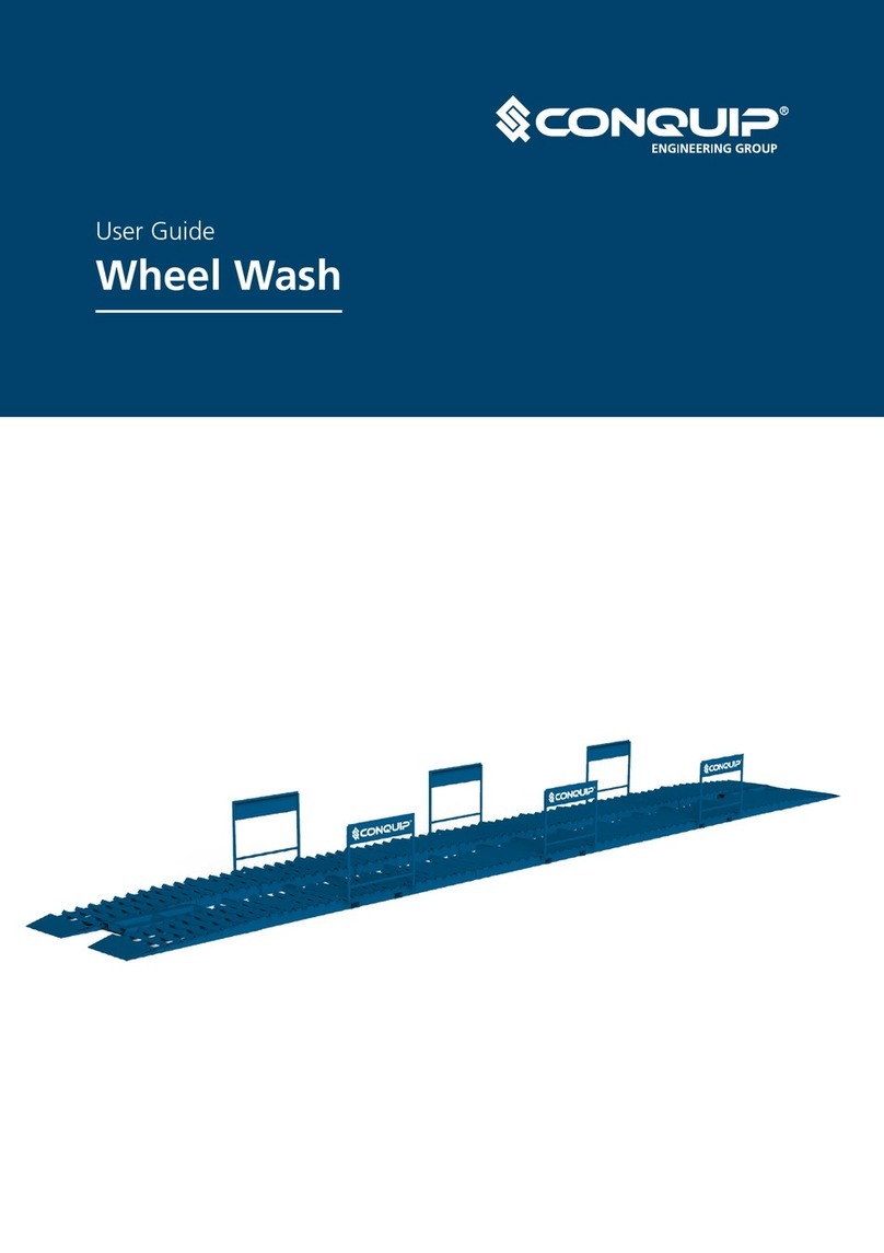 Conquip Wheel Wash user guide