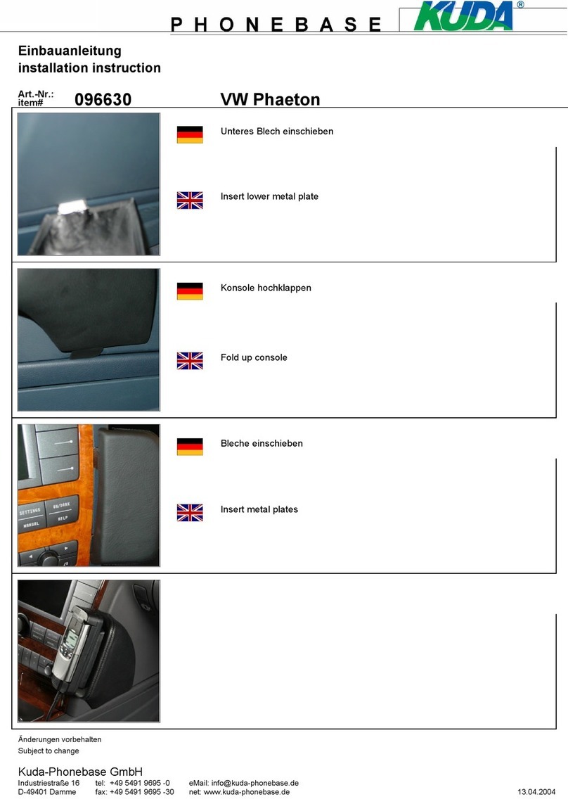 Kuda 096630 User manual