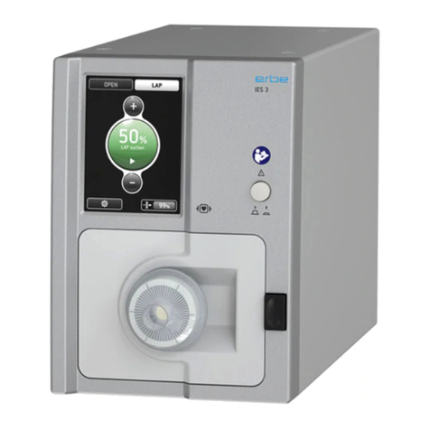 Erbe IES 3 User manual Erbe IES 3 User manual