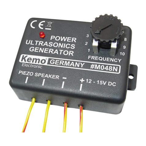 Kemo M048N User manual