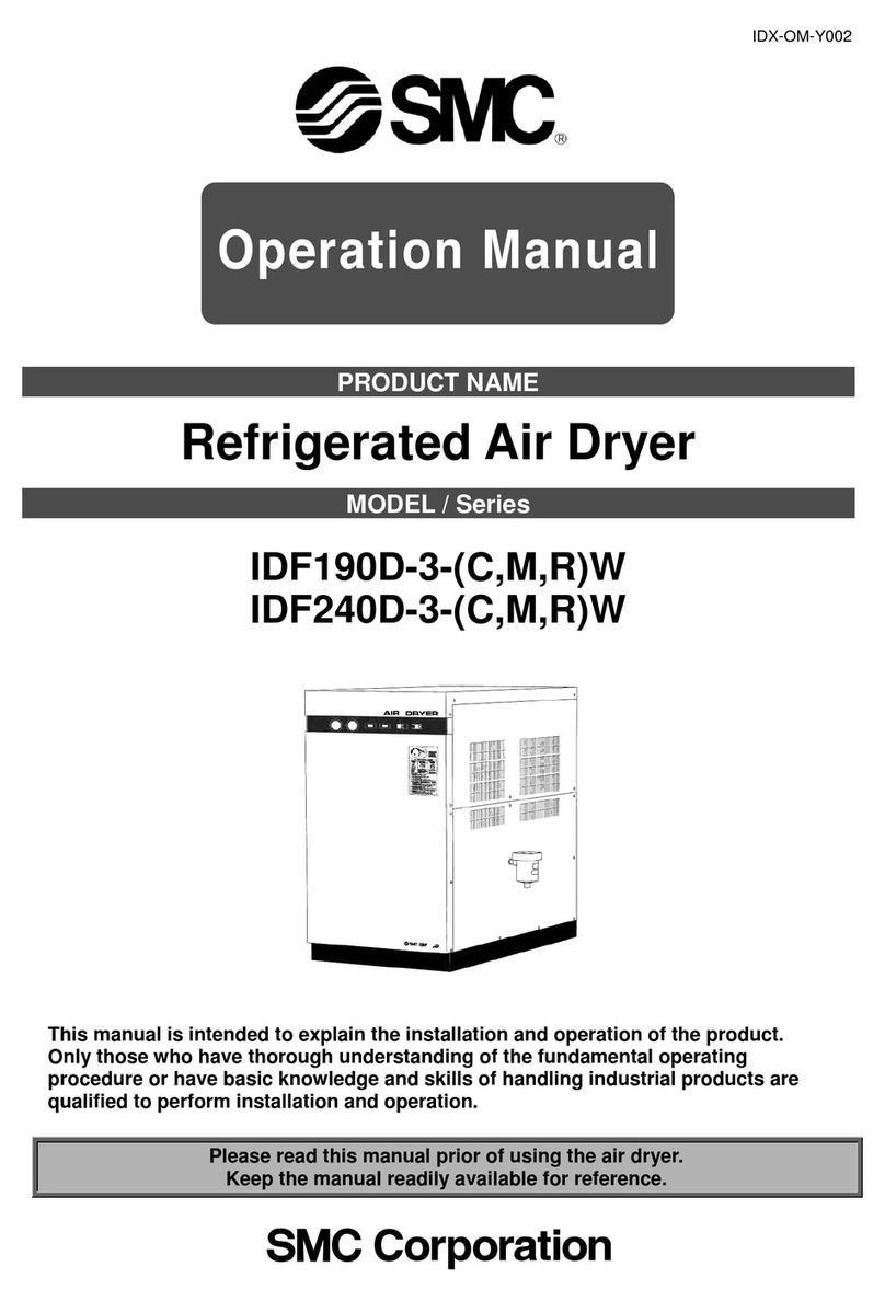 SMC Networks IDF190D-3-W Series User manual