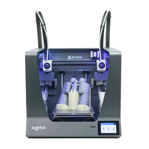 BCN3D sigma R19 User manual
