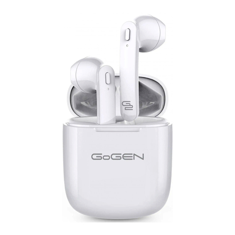 Gogen TWS BAR User manual Gogen TWS BAR User manual