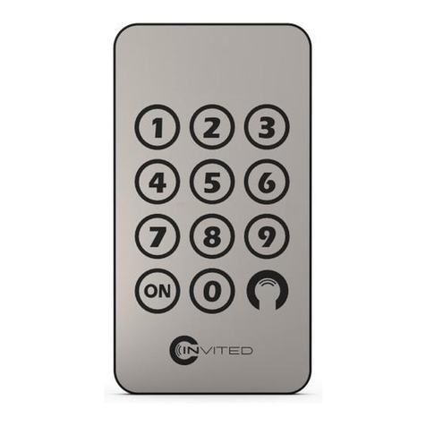 INVITED Smart Lock Keypad manual