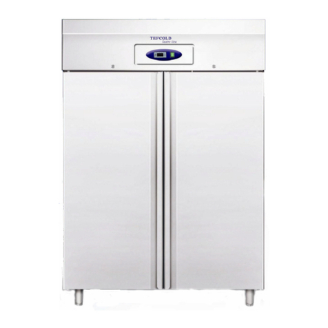 Tefcold BK Series User manual