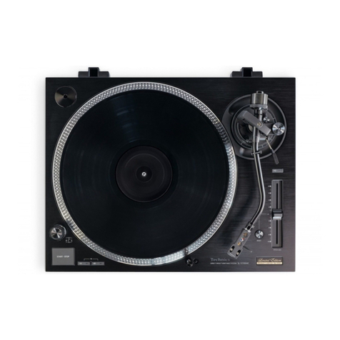 Technics SL-1210GAE User manual