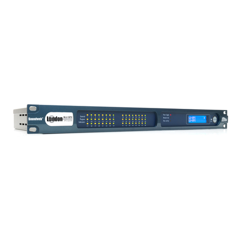 Harman BSS Audio Soundweb London BLU-GPX installation guide