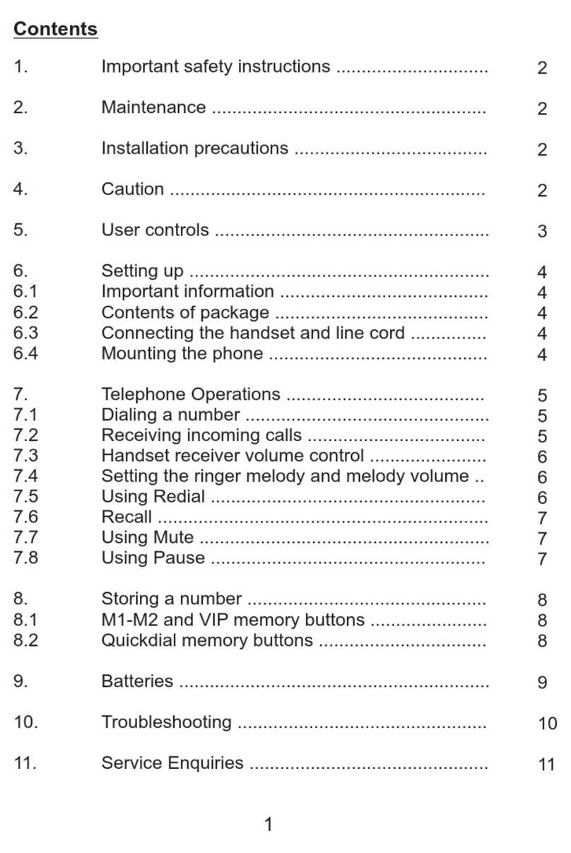 Telkom EasiTouch 200 User manual