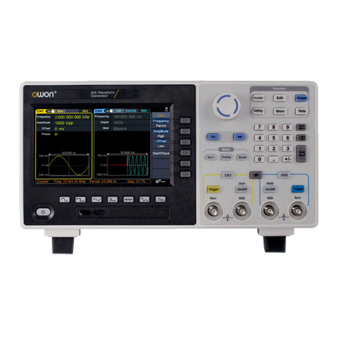 Owon XDG2030 user manual