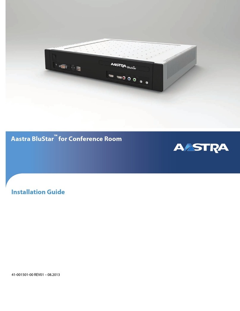 Aastra BluStar For Conference Room User manual