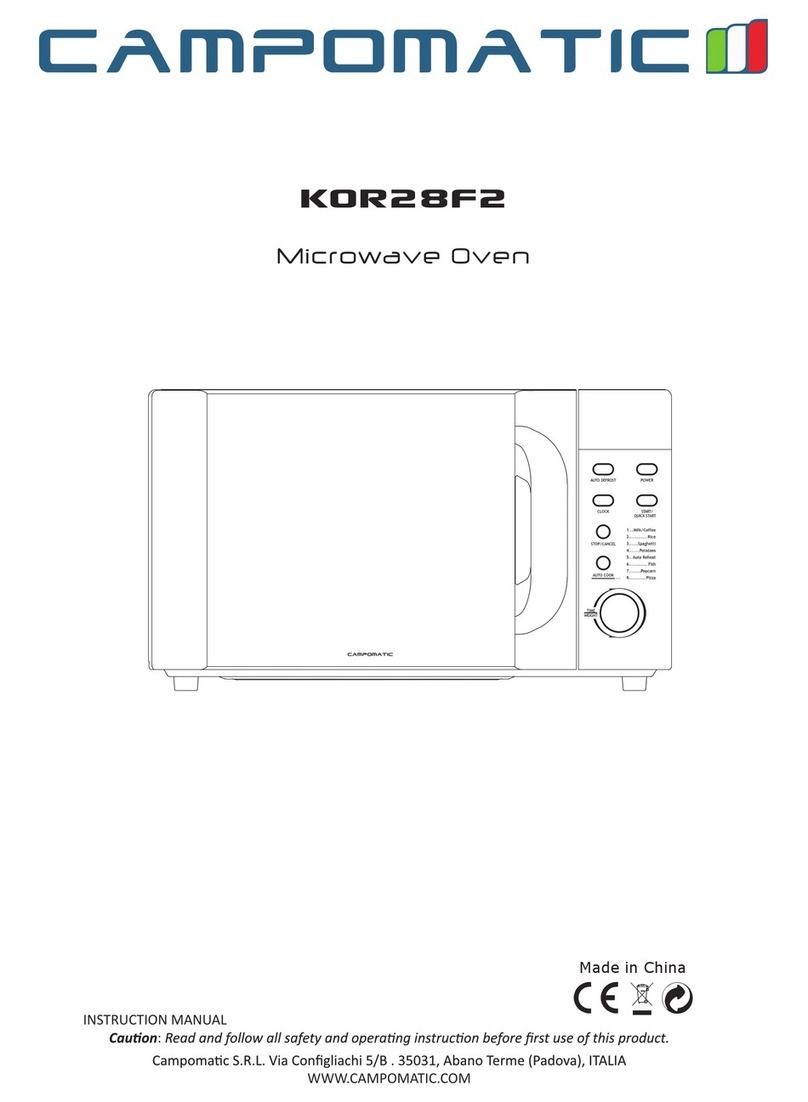 Campomatic KOR28F2 User manual Campomatic KOR28F2 User manual
