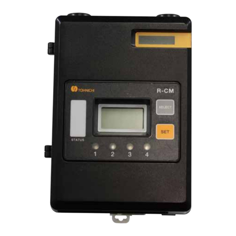 Tohnichi R-CM Operating instruction Tohnichi R-CM Operating instruction