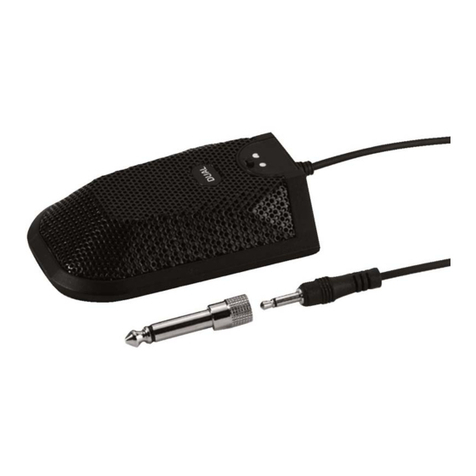 Monacor IMG STAGELINE ECM-304BD operating instructions