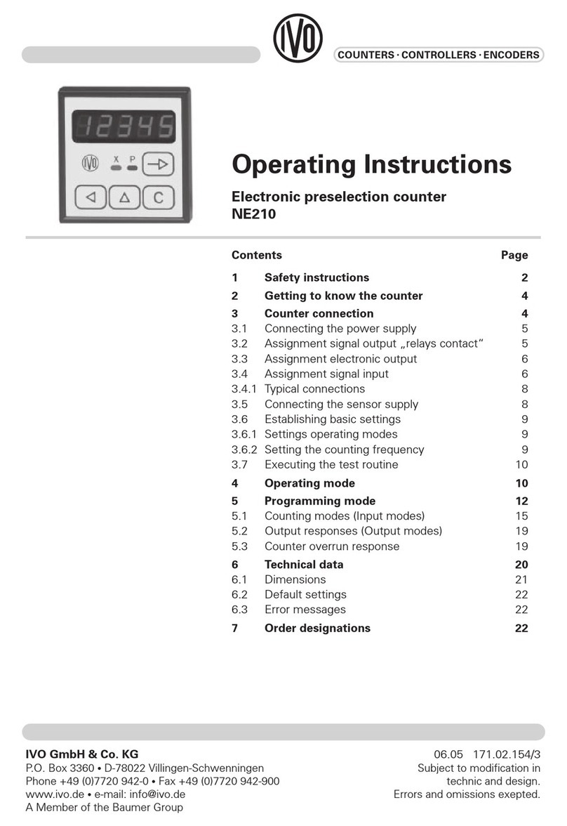 ivo NE210 User manual