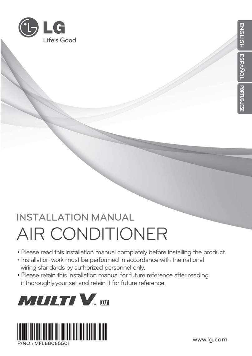 LG MULTI V IV ARUB080BTE4 User manual