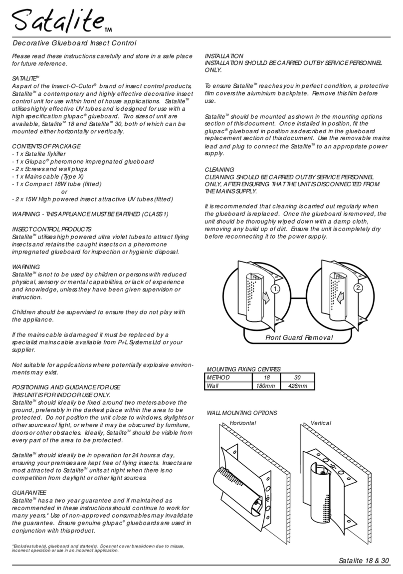 PL Systems Satalite 18 instructions