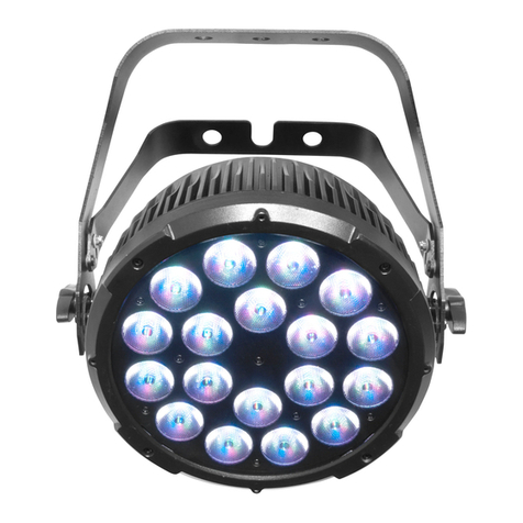 Chauvet Professional COLORdash Par-Quad 18 Quick reference guide