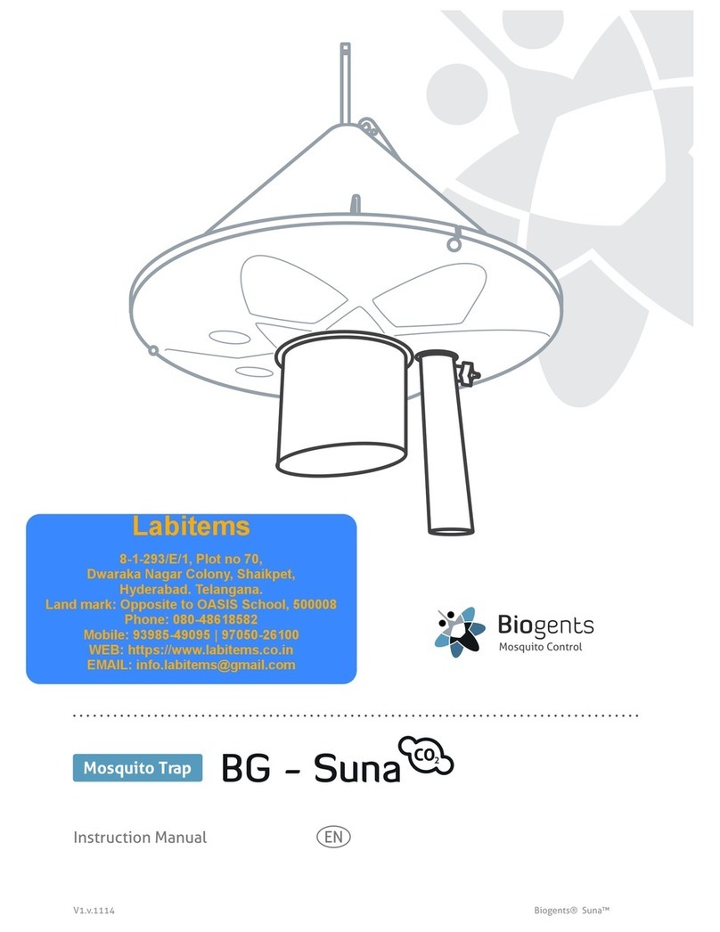 Biogents Labitems Suna User manual