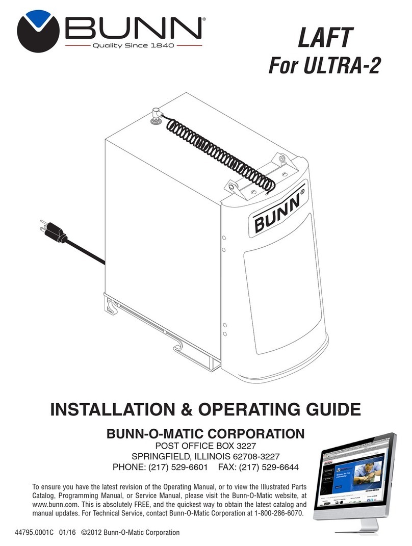 Bunn LAFT Troubleshooting guide Bunn LAFT Troubleshooting guide