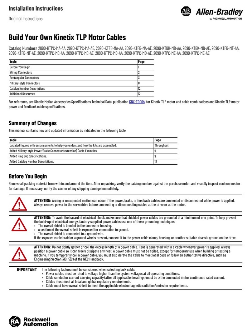 Rockwell Automation Allen-Bradley 2090-KTPC-MA-AA User manual Rockwell Automation Allen-Bradley 2090-KTPC-MA-AA User manual