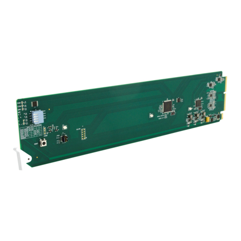 Cobalt Digital Inc 9910DA-4Q-3G-RCK User manual