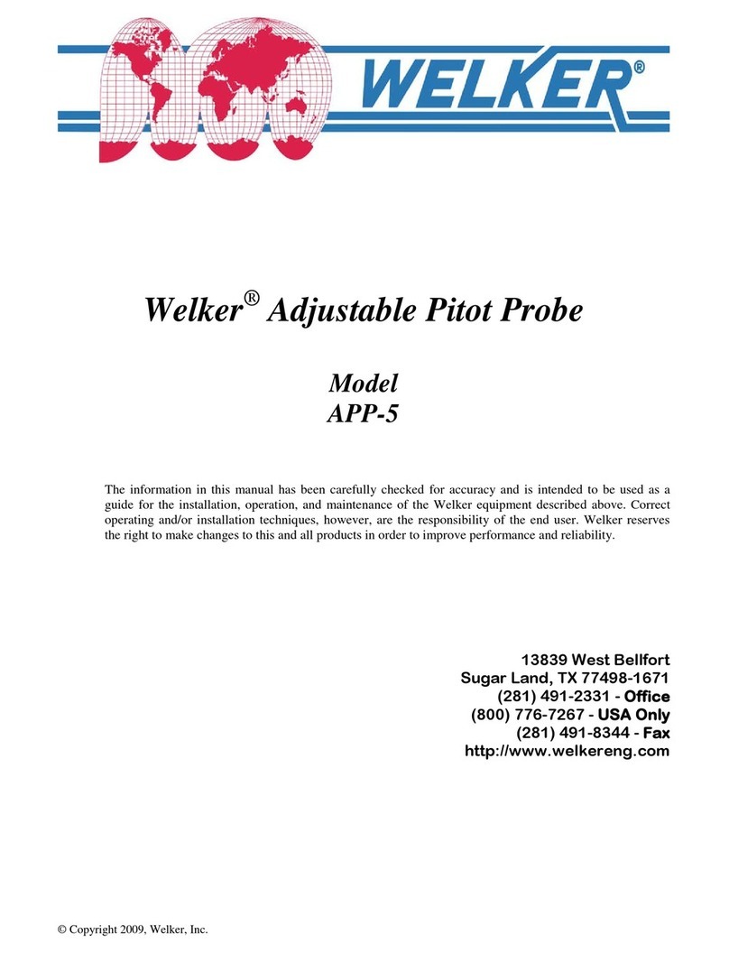Welker APP-5 User manual