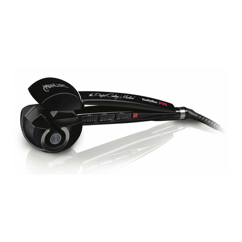 BaByliss PRO MiraCurl the Perfect Curling Machine manual