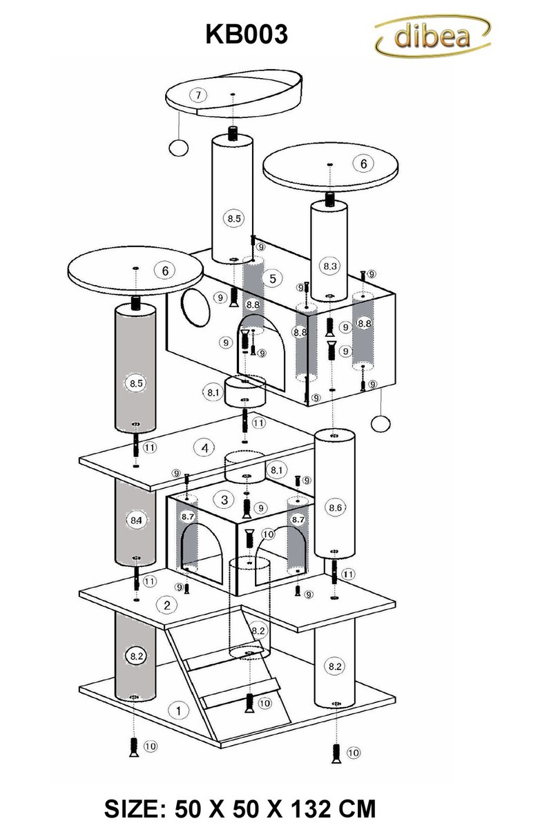 dibea KB003 Assembly instructions